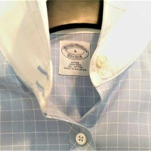 Brooks Brothers Women's Fitted Non-Iron Long Sleeve Shirt Size 6